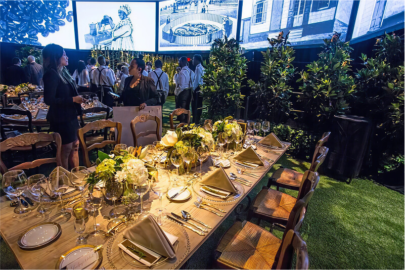 Event venue with a nature theme