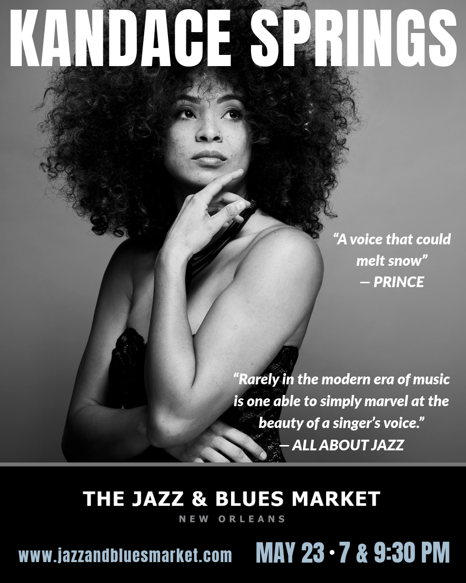 Kandace Springs Admat - 5.23.26